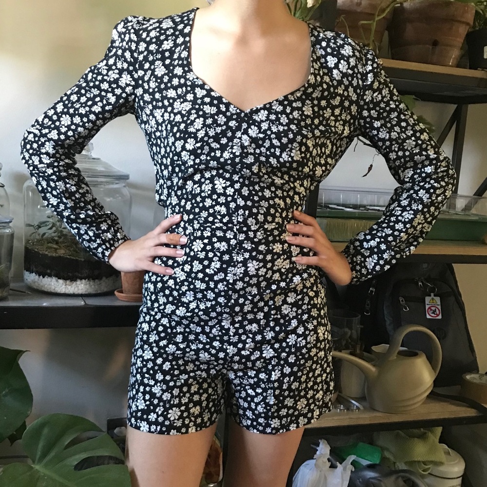 LA Heart Short Romper